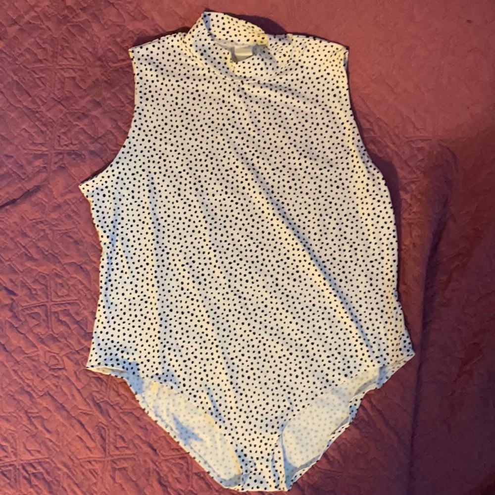 Dalmatian spot body suit